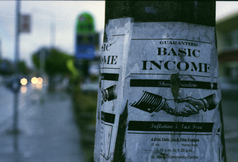 Basic income. photo credit: Christopher Andrews - flikr creative commons