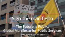 The Future is Public: Global Manifesto for Public Services