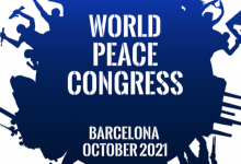 World Peace Congress, Barcelona, October 2021